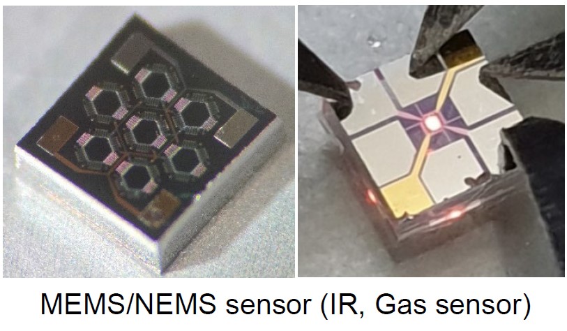 MEMS/NEMS sensor (IR, Gas sensor)